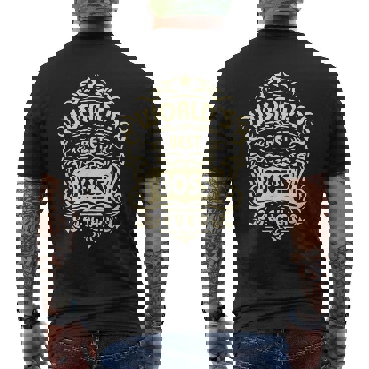 ボスの日 史上最高のボス 最高のボス メンズTシャツ バックプリント