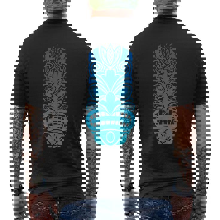 ポリネシア ティキ マオリ ハワイアン トライバル メンズTシャツ バックプリント