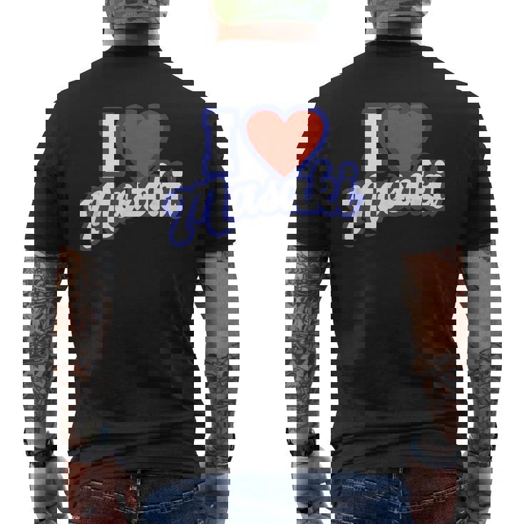 マサキ大好き メンズTシャツ バックプリント