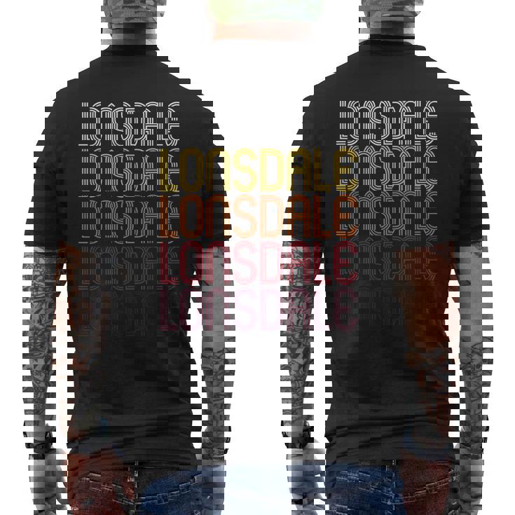 ミネソタ州ロンズデール メンズTシャツ バックプリント