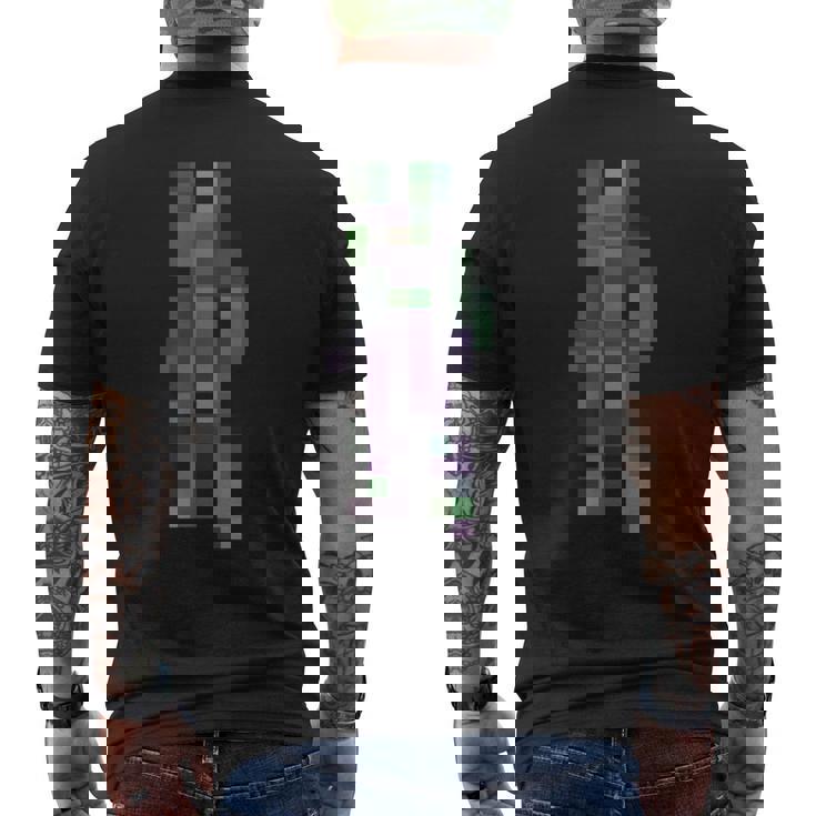 モザイク メンズTシャツ バックプリント