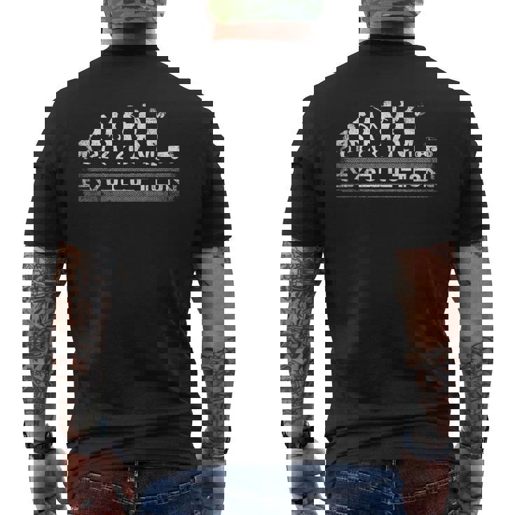 ラジコン ラジコン ラジコン 車 ロック クローラー スケーリング オフロード メンズTシャツ バックプリント