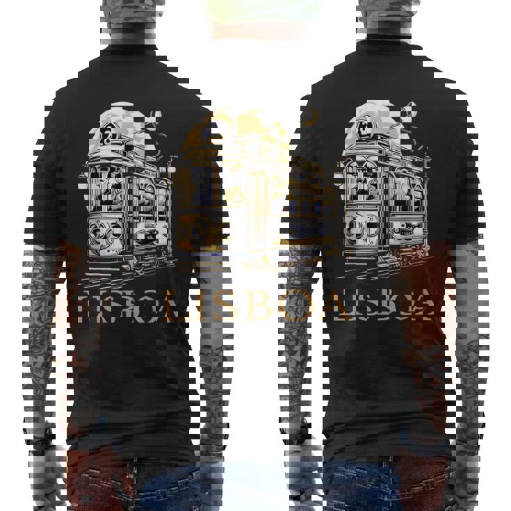 リスボン ヴィンテージ ポルトガル メンズTシャツ バックプリント