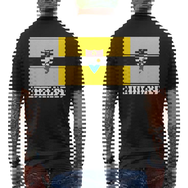 リベルランド メンズTシャツ バックプリント