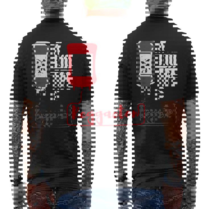 レゲトン ギフト ラテン ダンス ダンス ダンサー レゲトン メンズTシャツ バックプリント