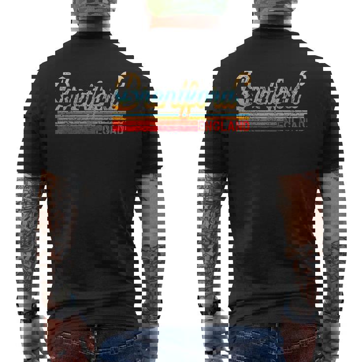 レトロ ヴィンテージ ブレントフォード ヴィンテージ 80年代スタイル ブレントフォード イングランド メンズTシャツ バックプリント