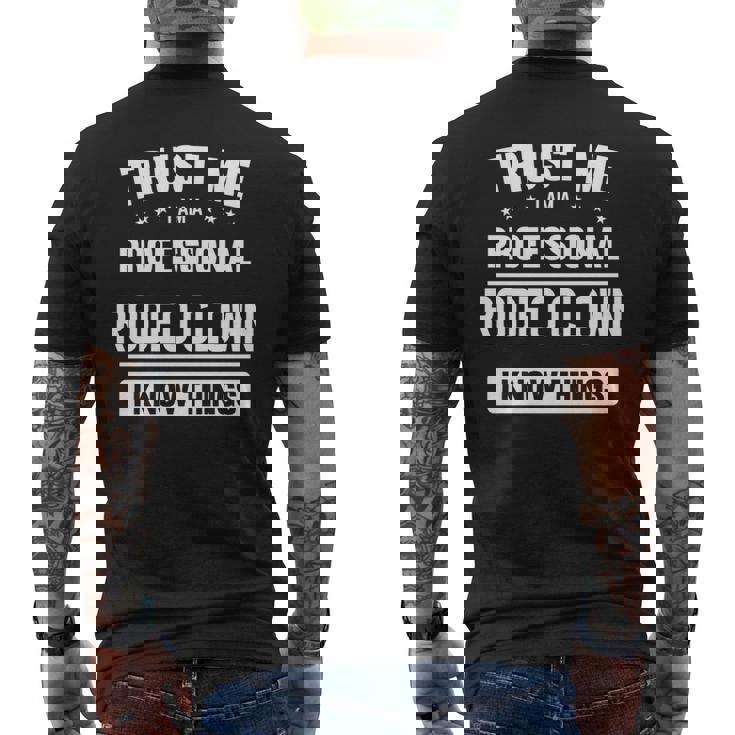 ロデオクラウンアイデアトラストプロフェッショナルロデオクラウン 長袖tシャツ メンズTシャツ バックプリント