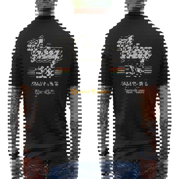 ヴィンテージ 1969 オリジナル・パーツ 限定版 57歳の誕生日 メンズTシャツ バックプリント