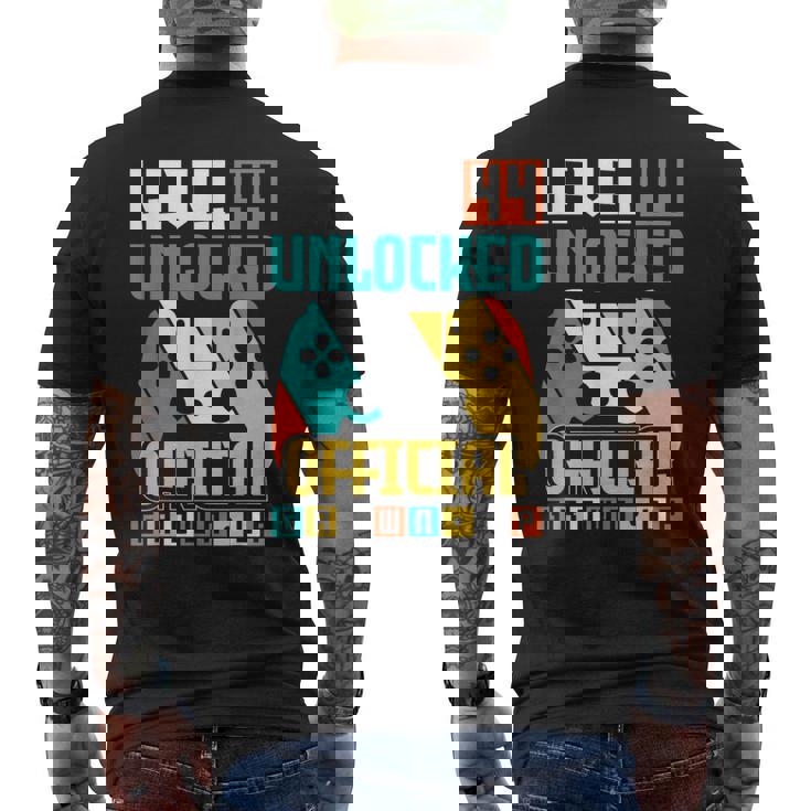 ヴィンテージ 44歳の誕生日 ゲーマー 44歳 ギフト 44歳の誕生日 メンズTシャツ バックプリント