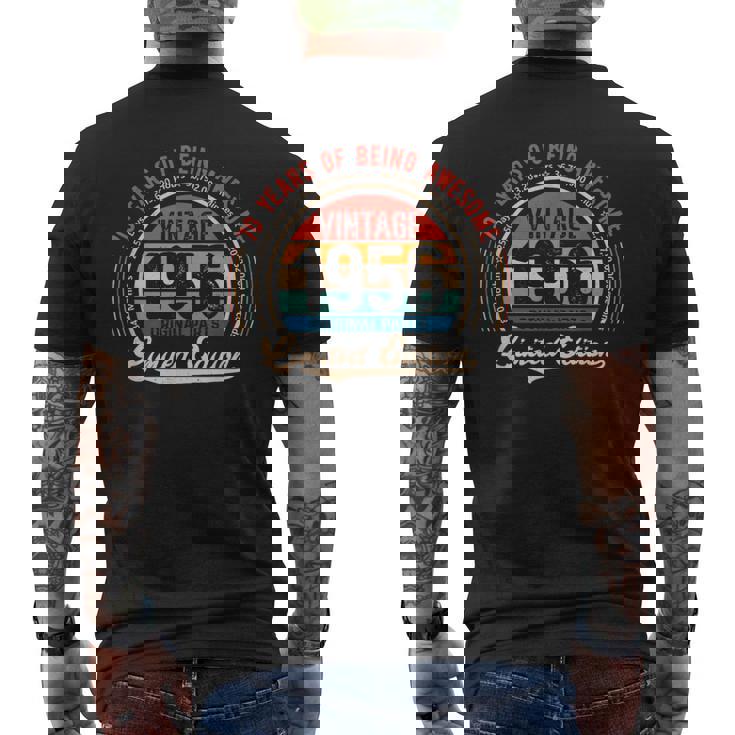 ヴィンテージ 70歳の誕生日 1956年生まれの70年 メンズTシャツ バックプリント