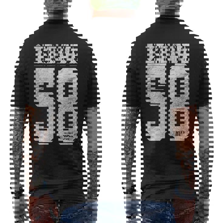 ヴィンテージ バラエティ 沖縄 日本 メンズTシャツ バックプリント