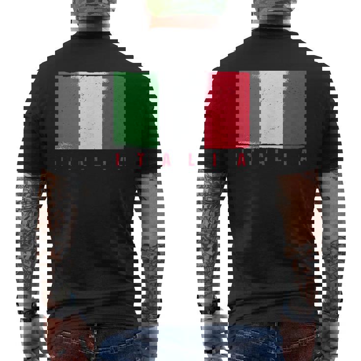 ヴィンテージイタリアンシャツ イタリア国旗 6月2日シャツ イタリア国旗 メンズTシャツ バックプリント