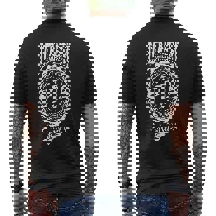 仕事のための面白いことわざ Pta メンズTシャツ バックプリント