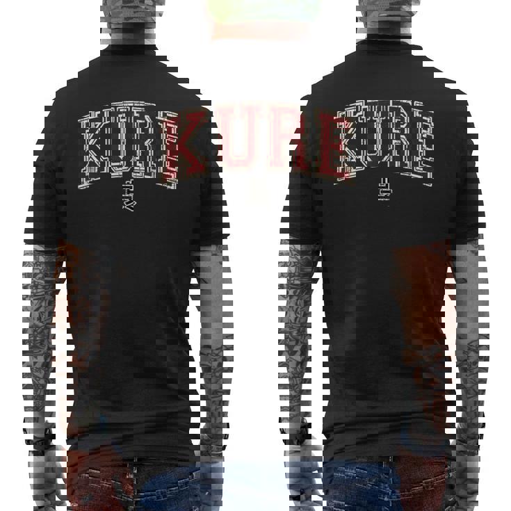 呉呉 日本都市観光スポーツ メンズTシャツ バックプリント