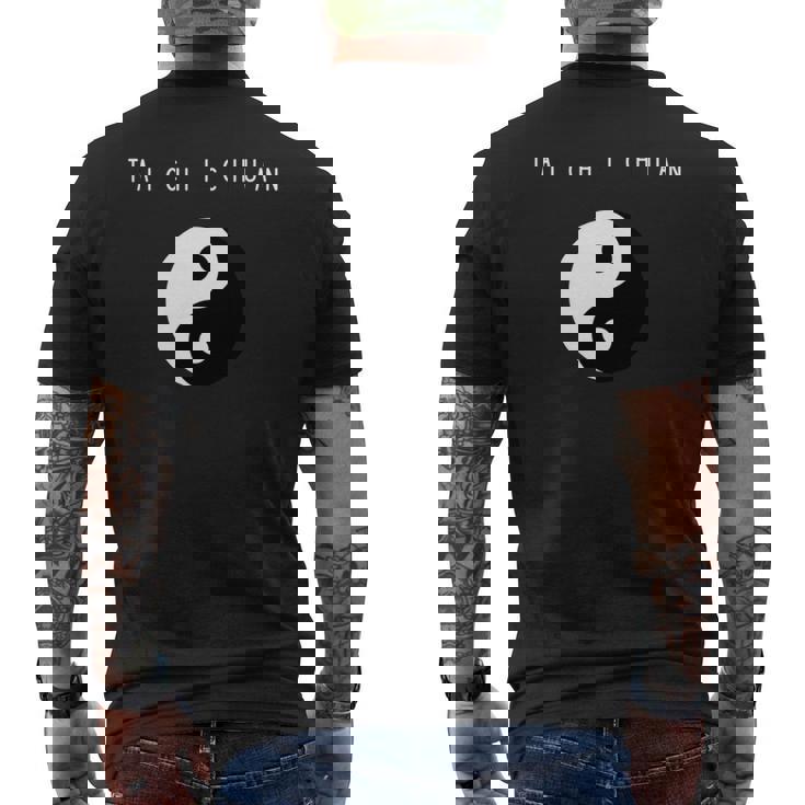 太極拳 長袖tシャツ メンズTシャツ バックプリント