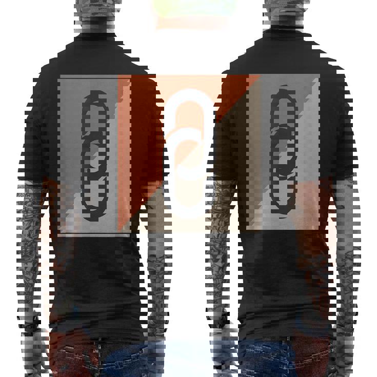 川越ボーイズ・シング＜Kawagoe Boysing＞ 日向兄弟 お気に入りブランド【オレンジ＆ベージュ】 メンズTシャツ バックプリント