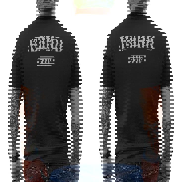 池袋 駅 東京 駅 日本 お土産 メンズTシャツ バックプリント