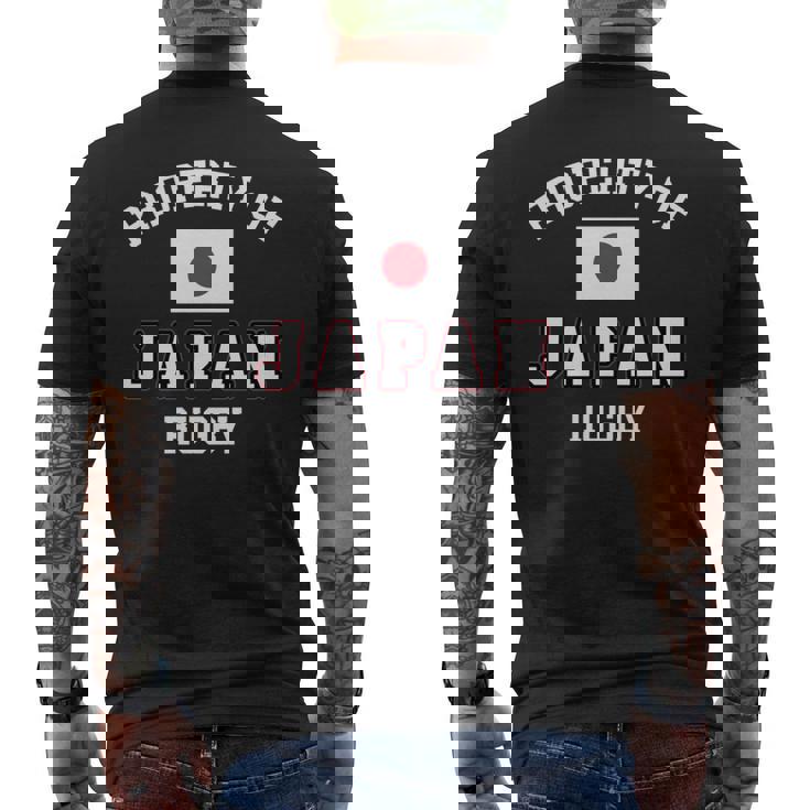 物件日本ラグビー日本代表旗選手ファンサポーター 長袖tシャツ メンズTシャツ バックプリント