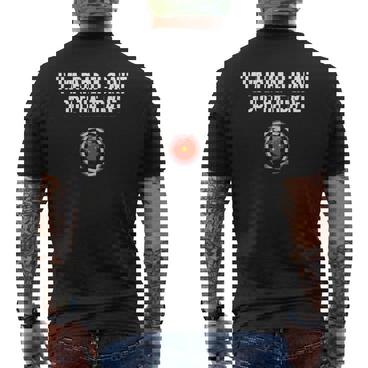 私はそれができないのではないかと心配だデイブ メンズTシャツ バックプリント