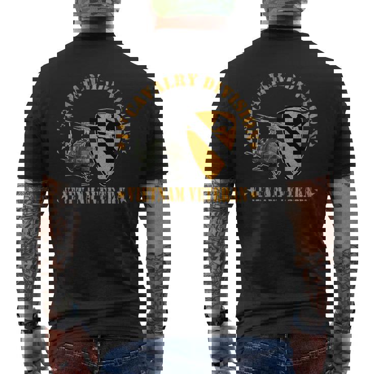 第1空騎兵師団 ベトナム 退役軍人 Uh1 ガンシップパパ 長袖tシャツ メンズTシャツ バックプリント