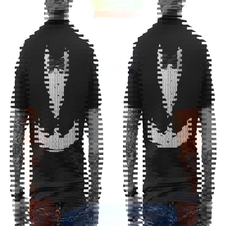 車掌 衣装 スーツ 燕尾服 タキシード ベストmoking メンズTシャツ バックプリント