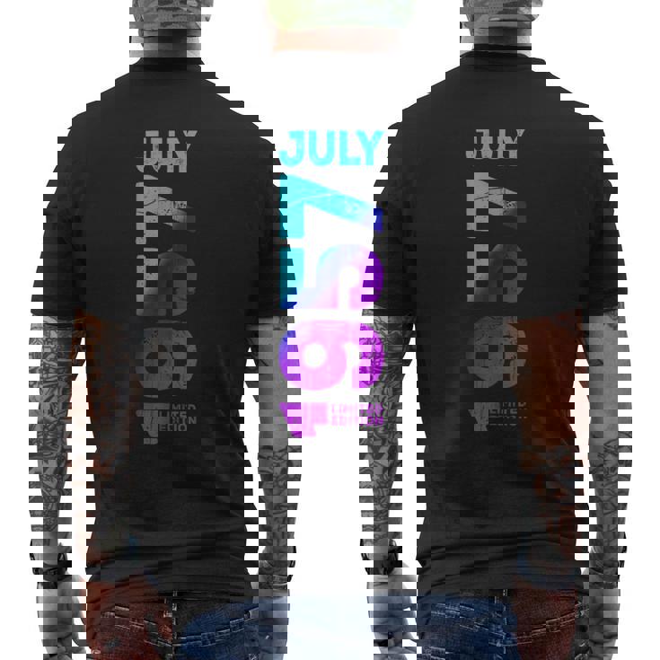 限定版 1957年7月 1957年 レトロ 1957 ヴィンテージ 1957 メンズTシャツ バックプリント