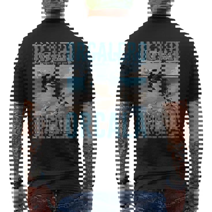 面白い Ai生成 モンスター 流行 オルカレロ オルカラ オルカ メンズTシャツ バックプリント