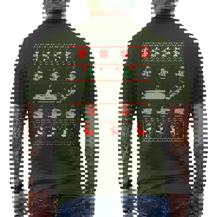 Pull De Noëlubmarineubmariner Ugly Manche Longue T-shirt imprimé au dos