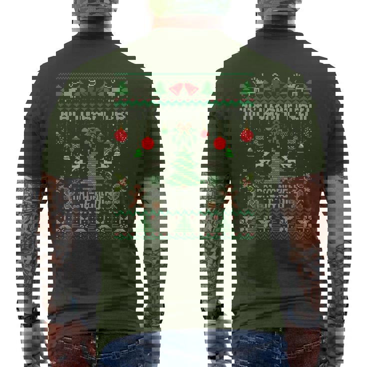 That Wasn't Very Data Driven Of You Ugly Christmas Sweaters Men's T-shirt Back Print