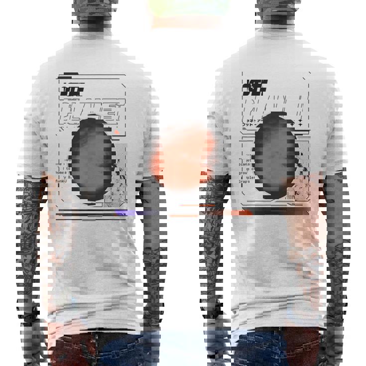 10Th Planet、Bjj、柔術、Mma、ノギ、グラップル、レスリング。 メンズTシャツ バックプリント