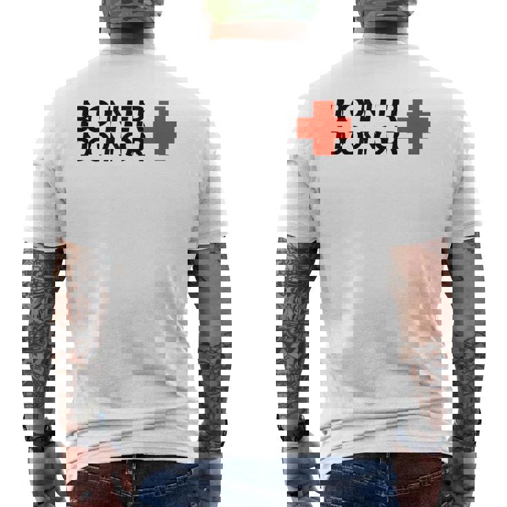 Boner Donor ラウンチ ハロウィン メンズTシャツ バックプリント