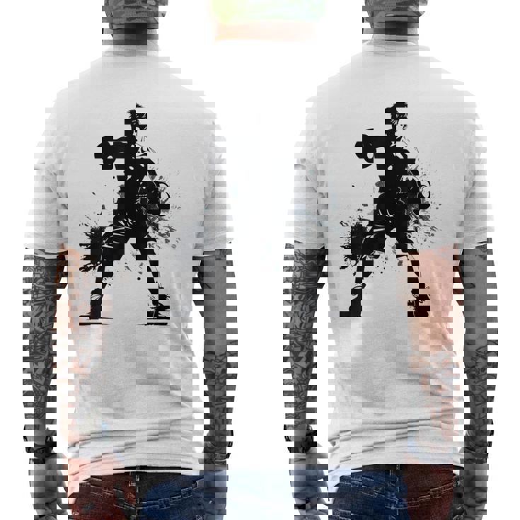 Boxeo Boxeo Artes Marciales Refrán Divertido Camiseta Hombre Estampado Espalda