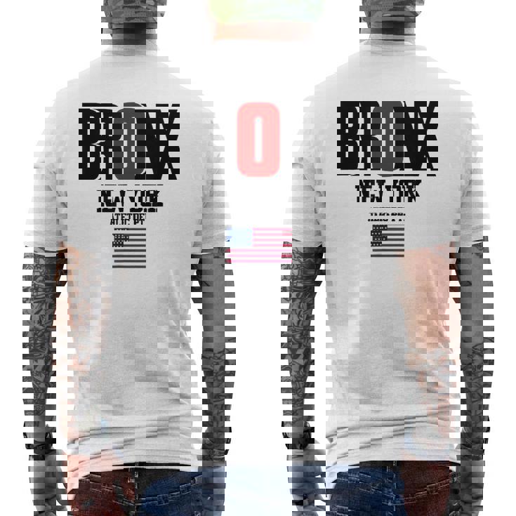 The Bronx Outfit I Love Bronx The Bronx New York City メンズTシャツ バックプリント