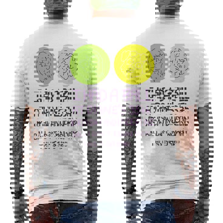 De Cumpleaños Número 35 De Diane Con Texto En Inglés I Had A Ball At Diane's Camiseta Hombre Estampado Espalda