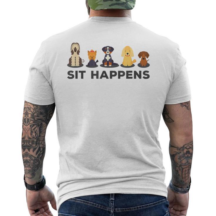 Divertente Idea Regalo Per Il Proprietario Di Un Cane T-shirt da uomo con stampa posteriore