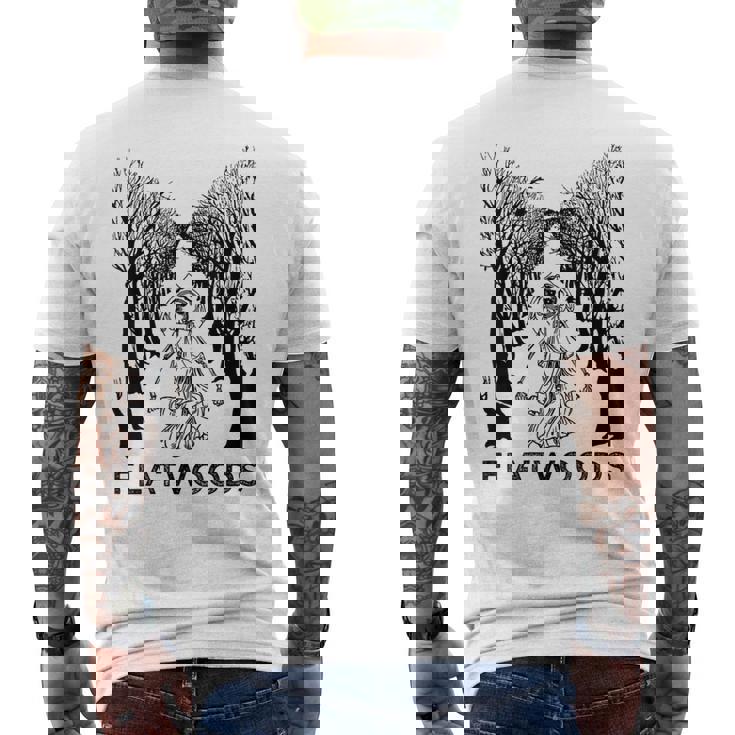 Flatwoods モンスター ブラクストン郡 クリプティッド メンズTシャツ バックプリント