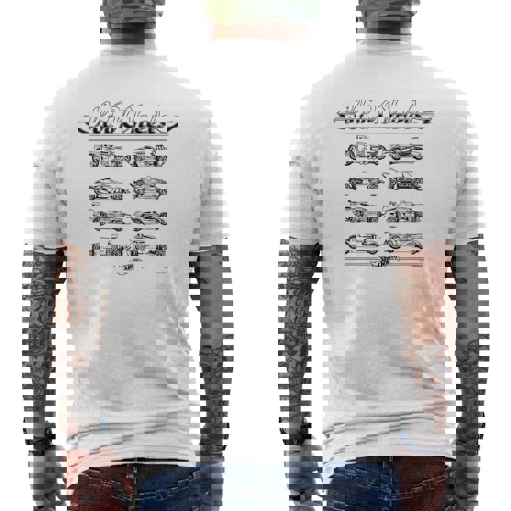 Hot Wheels Griglia Per Auto T-shirt da uomo con stampa posteriore