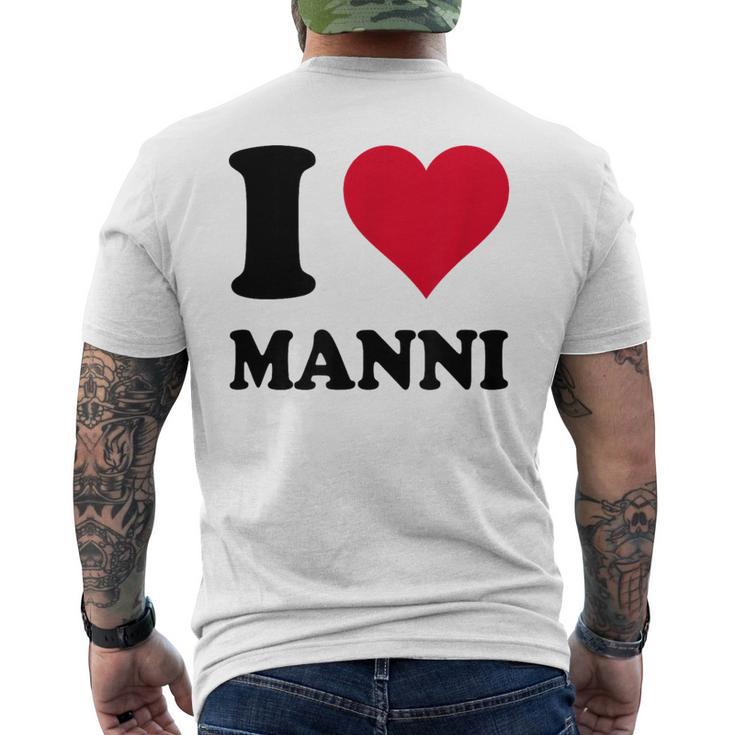 J'aime Le Manni T-shirt imprimé au dos