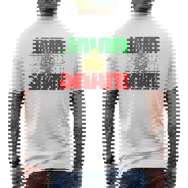 Javidhah イラン国旗 ペルシャパフラヴィー ライオンと太陽 メンズTシャツ バックプリント
