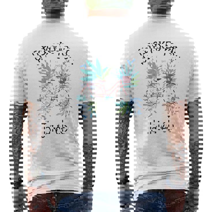 Je Peux Pas J'aiélo Bicyclette Extérieur Été Montagne T-shirt imprimé au dos