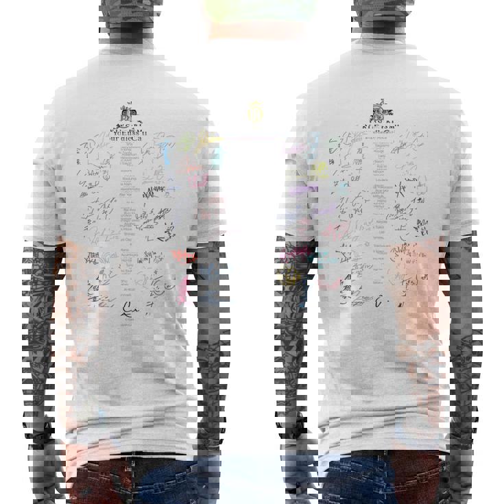 King Of Prism-Your Endless Call- 背面サインa メンズTシャツ バックプリント