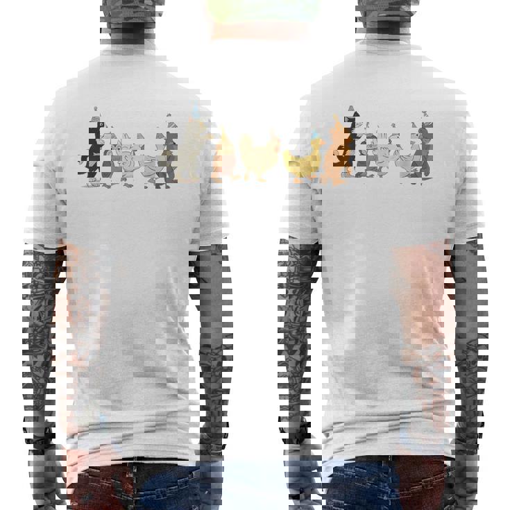 Little Bear Birthday Graphic Y2k Bears Lovers Men's T-shirt Back Print