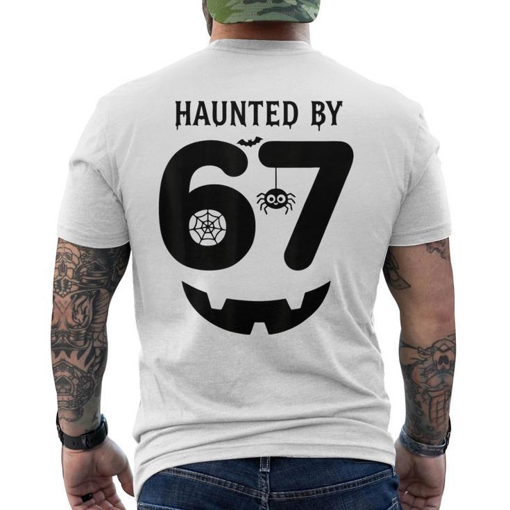 Meme 6 7 Italian Brainrot Halloween Costume Haunted By 67 Men's T-shirt ...