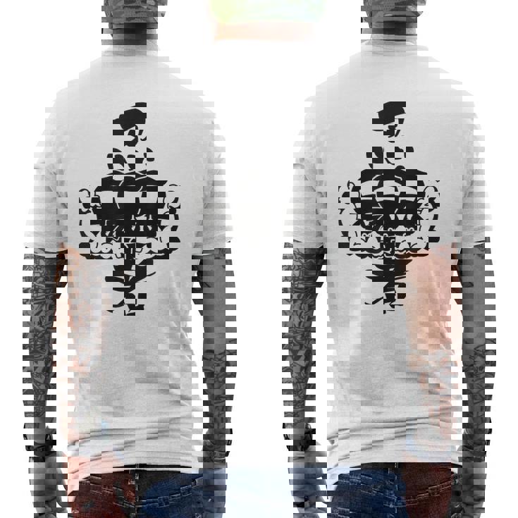 Ninjatyle Japan 忍者 分身の術 漢字 メンズTシャツ バックプリント