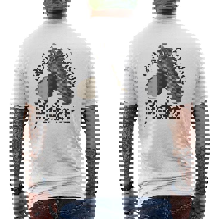 Reel Treble Maker Irish Dancing Hard Shoes T-Shirt Men's Back Print T-Shirt