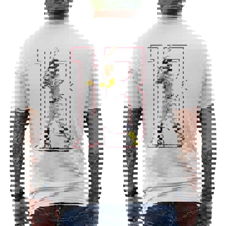 Ronald Acuna Jr メンズTシャツ バックプリント