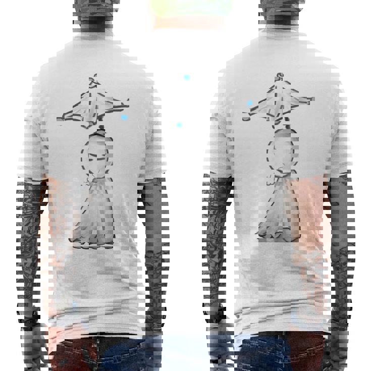 Teru Bozu Camiseta Hombre Estampado Espalda