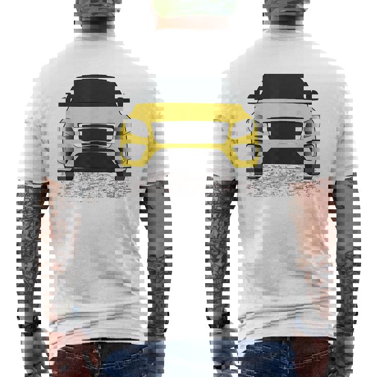 Voiture Jaune –Oyage En Routeoyage Automobile Et Amateur Deoiture T-shirt imprimé au dos