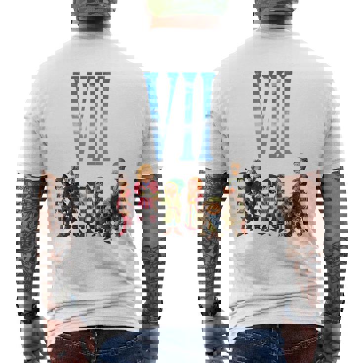 【公式】『ドラゴンクエストvii Reimagined』冒険者パーティ メンズTシャツ バックプリント