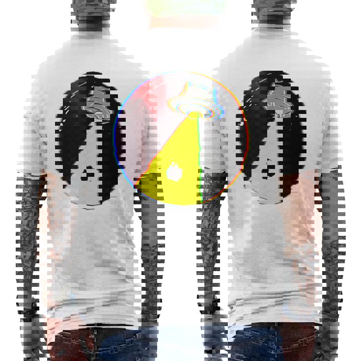 【獅白ぼたん】ねぽらぼホロアースライブ記念 メンズTシャツ バックプリント